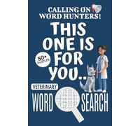 Veterinary Word Search Puzzle Book: Word Searches with Easy To Read Print About Veterinary, Veterinary-themed Puzzle Game, Veterinary Jigsaw Puzzle | ... Gift For Stress Relief, Relaxation, Vacations