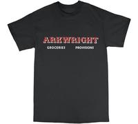 VETES Open all Hours Inspired T Shirt 100% Cotton Arkwrights Ronnie Barker Granville Black M