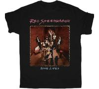 VETES REO Speedwagon Nine Lives 1979 T Shirt Black 3XL