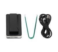 VETESHENM Interruttore a tastiera singola USB programmabile, tastiera OSU con interruttore rosso meccanico RGB, tasto di scelta rapida personalizzato cablato di tipo C per giochi, design (Nera)