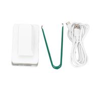 VETESHENM Interruttore a tastiera singola USB programmabile, tastiera OSU con interruttore rosso meccanico RGB, tasto di scelta rapida personalizzato cablato di tipo C per giochi, design (Bianca)