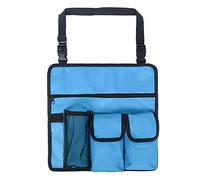 VETESHENM Pratica tasca per sedia da spiaggia, borsa da viaggio per esterni, organizer laterale da appendere per telefoni, fotocamere, tablet, libri, occhiali da sole, bottiglie d'acqua,