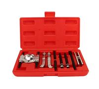 VETESHENM Set estrattore cuscinetti 9 pezzi, kit estrattore separatore in acciaio, strumento di rimozione riparazione auto ad alta resistenza con scatola portaoggetti, universale per mozzi