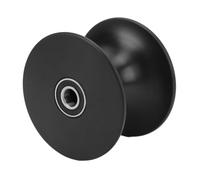 VETESHENM Toller per Barca 90 x 64 mm, musone di Prua con Assorbimento degli Urti per Yacht per Barche T ABS e truction in Metallo, Prua Nera con Porte