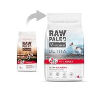 Vetexpert Raw Paleo Ultra Beef Adult Mini 8kg + sorpresa per il cane GRATIS