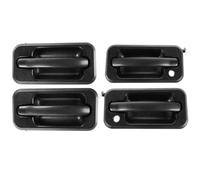 VETJMUA Auto Porta Esterna Maniglia Per Hummer H2 2003-2009 Nero Strutturato Auto Esterno Maniglia Esterna Della Porta Set 131609870457 15104792 10360326 Ricambi(1 set)