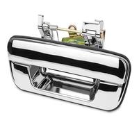 VETJMUA Auto Porta Esterna Maniglia Per Isuzu Per DMAX Per D-MAX Per Ute 2006-2012 Maniglia Del Portellone Posteriore Automatico Senza Buco Della Serratura(Chrome)