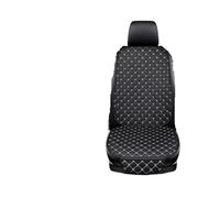 VETJMUA Coprisedile Per Buick Tutti I Modelli Per Enclave Per Cascada Per Encore Per Lacrosse Per Excelle Per Regal Per TourX Pelle Sintetica Coprisedili per auto(Black White 1 Seat)