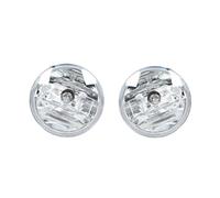 VETJMUA Fanale Proiettore Per Chevrolet Per Suburban Per Silverado Per Tahoe 2007-2018 Paraurti Anteriore, Fendinebbia, Lampada 15839896 Fari Anteriori(White 1Pair)
