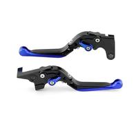 VETJMUA Moto Leve Freno Per MT-09 Per MT09 Per Tracer 900/9/GT 2021 2022 2023 2024 Moto Maniglie Pieghevoli Allungabili Leve Freno Frizione Leva Frizione Freno(Black Blue)