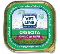 Vetline Vet Line Umido Crescita Agnello e Patate per Cuccioli Puppy 150 gr