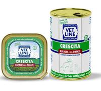 Vetline Vet Line Umido Crescita Bufalo e Patate per Cuccioli 150 gr