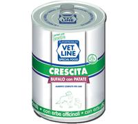 Vetline Vet Line Umido Crescita Bufalo e Patate per Cuccioli 400 gr