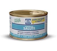 Vetline Vet Line Umido Forma Salute Pollo Coniglio e Lepre per Gatti 85 g