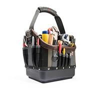 Veto Pro Pac Tech OT-MC Borsa Porta Attrezzi Open Top, 33 x 30.5 x 26.5 Cm | con Box Rigido Interno e Inserto Riposizionabile, 28 Tasche, Base Rigida Impermeabile e Tracolla Imbottita, Capacità 10.5 L