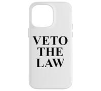 Veto the Law No Kings in America Anti Fascism Resist Protest Custodia per iPhone 14 Pro Max