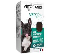 Vetocanis Ô Naturel - Bocconcini Antipulci e Antizecche per Cani - Snack Premiati 24 Pezzi, 120g