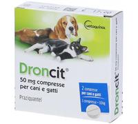 Vetoquinol Droncit compresse antiparassitarie vermifugo Compresse per cani e gatti 6 Compresse - 1° ORDINE? scegli lo sconto BZR5 / BZR20 + 200 punti fedeltà