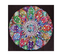 VETPW 5D DIY Diamond Pasted Painting Kit, Mandala Fiore Pittura Diamante Kit Drill, Strass Fai da Te Ricamo a Punto Croce Arts Craft per Home Wall Decoration(30x30CM)