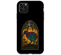 Vetrata Kiwi Bird Window Art Custodia per iPhone 11 Pro Max