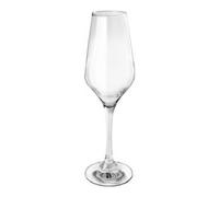 VETRERIA BORGONOVO 6x Calice Flute Vetro Extra Resistente Contea 19 Cl