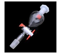 Vetreria da laboratorio 1 PZ 25ml a 1000ml 19# 24# Imbuto separatore da laboratorio in vetro Boro 3.3 a forma di palla con pistone(1000ml 29x29)