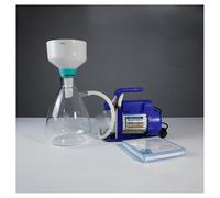 Vetreria da laboratorio 1 set da 500 ml, 1000 ml e 2500 ml, dispositivo di aspirazione, imbuto for apparecchiature di laboratorio(500ml)
