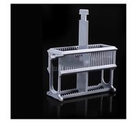 Vetreria da laboratorio 1 set di scatole di riparazione for colorazione in plastica da laboratorio for contenere 24 vetrini(Grey)