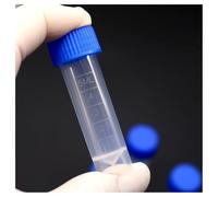 Vetreria da laboratorio 10 pezzi 5 ml bottiglia di plastica for esperimenti tubo mini bottiglia piccola bottiglia contenitore di stoccaggio traslucido 14x50 mm