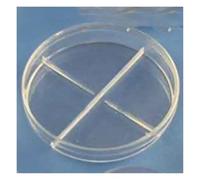 Vetreria da laboratorio 10 pezzi/lotto 90 mm analisi di laboratorio plastica 4 pozzetti