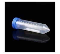 Vetreria da laboratorio 10 provette for centrifuga a fondo affilato con tappo a vite in plastica da 50 ml con scala, accessori da laboratorio indipendenti
