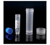Vetreria da laboratorio 100 pezzi di tubi di plastica, fiale, bottiglie con tappo a vite for campioni di chimica, forniture da 1 a 15 ml(1.8ml-D)