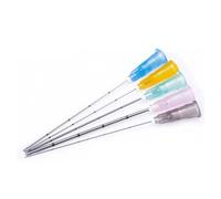 Vetreria da laboratorio 2 pezzi/confezione * 10 confezioni 18G 21G 22G 23G 25G 27G Ago for siringhe con cannula dentellata e estremità lisce