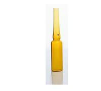 Vetreria da laboratorio 20/30/50/100 pezzi di fiala di vetro trasparente/marrone da laboratorio da 1/2/5/10/20 ml utilizzata for contenere medicinali(Brown 20ml 20pcs)