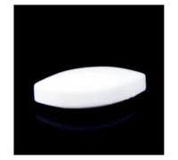 Vetreria da laboratorio 200 pezzi 3 * 5mm 6 * 10mm PTFE Agitatore magnetico Asta di agitazione Barra di agitazione di colore bianco Miscelatore rotante(A3X5mm-200pcs)