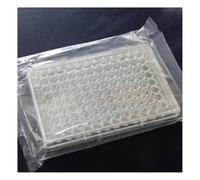 Vetreria da laboratorio 5 pezzi/lotto di provette for analisi di laboratorio in plastica da 96 pozzetti, diametro 6,8 mm