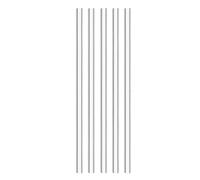 Vetreria da laboratorio 5 pezzi/lotto tubo di vetro da 200 mm spessore 1 mm diametro esterno (da 4 mm a 18 mm) lunghezza 20 cm occhiali(OD 8mm)