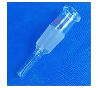 Vetreria da laboratorio Adattatore di ingresso con guarnizione smussata a manicotto da 40 mm 24/29, utilizzato su bocca di terra standard