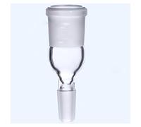 Vetreria da laboratorio Adattatore di trasferimento for giunto in vetro borosilicato femmina-maschio 14/23 19/26 24/29 29/32 34/35 40/38 50/42 vetreria da laboratorio(29-32 F To 19-26 M)