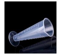 Vetreria da laboratorio Becher graduato in plastica trasparente da 100 ml a 5000 ml(2000ml 1pcs)