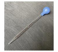 Vetreria da laboratorio Contagocce graduato in vetro da 2 e 4 pezzi, volume 0,5 ml/1 ml/2 ml/3 ml/5 ml/10 ml, con testa in gomma.(2ml 10pcs)