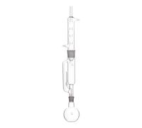 Vetreria da laboratorio Estrattore in vetro da laboratorio da 150 ml/250 ml/500 ml, condensatore e corpo dell'estrattore con kit di vetreria da laboratorio a spirale/a bulbo(500ml With Bulbed)