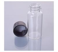Vetreria da laboratorio Fiala for reagenti da laboratorio in vetro trasparente da 2 ml a 60 ml, piccole fiale trasparenti for esperimenti(10ml 18x65mm 20pcs)