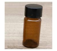 Vetreria da laboratorio Flacone for campioni in vetro marrone da laboratorio da 2/3/4/5/10/15/20/30/40/50/60 ml con tappo a vite in plastica e tampone in PE(40ml 10pcs)