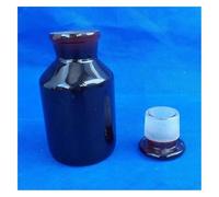 Vetreria da laboratorio Flacone for reagenti a bocca larga, da laboratorio, con tappo in vetro smerigliato, 60 ml ~ 2500 ml(500ml 1pcs)