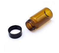 Vetreria da laboratorio Flacone for reagenti con tappo a vite in vetro marrone da 2 ml a 100 ml for esperimenti(30ml 20pcs)