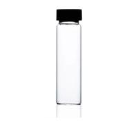 Vetreria da laboratorio Flacone for reagenti da laboratorio in vetro borosilicato trasparente a basso tenore di carbonio con tappo a vite da 2 ml a 60 ml for esperimenti(10ml 22x50mm 20pcs)