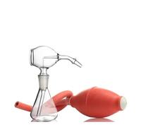 Vetreria da laboratorio Flacone spray da 50 ml in vetro a strato sottile con resa cromatica e sfera in gomma for laboratorio