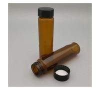 Vetreria da laboratorio Flaconi for campioni di reagenti in vetro ambrato da laboratorio da 2 ml a 60 ml, con bocca a vite marrone(20ml 20pcs)
