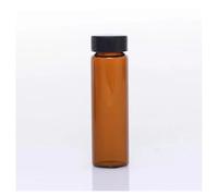 Vetreria da laboratorio Flaconi for campioni in vetro ambrato da laboratorio da 2 ml a 60 ml, flaconi essenziali con bocca a vite, vetreria da laboratorio(15ml 20pcs)